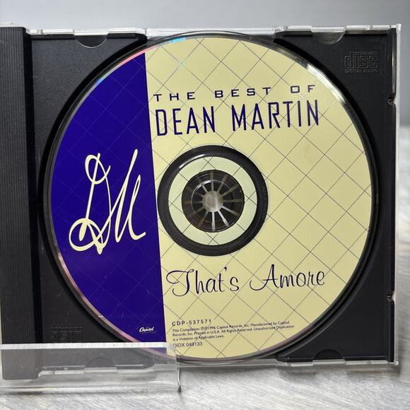 eBay Title: Dean Martin The Best Of CD Capitol Classics Hits Volare That’s Amore - Picture 4 of 5